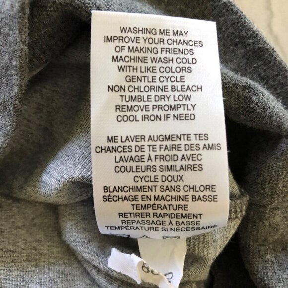 Travis Mathew GOLDEN GATE QUARTER ZIP Pullover California Size Medium Grey Light - Picture 10 of 10